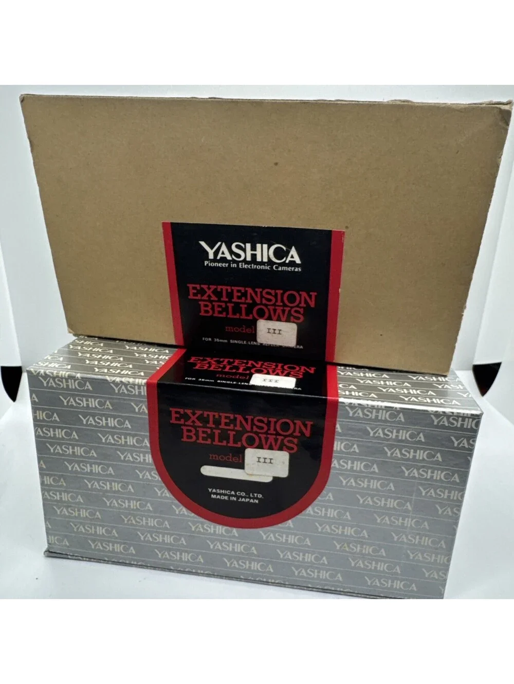 Yashica 35mm camera extension Bellows model III made in Japan Vintage Photograph